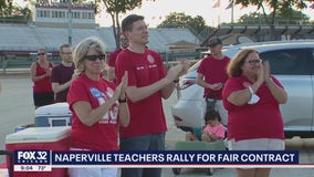 Naperville District 203 teachers push for more compensation as contract talks continue