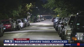 Rideshare drivers tased, carjacked hours apart across Chicago