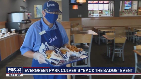 Chicago-area Culver's restaurants raising money to support police