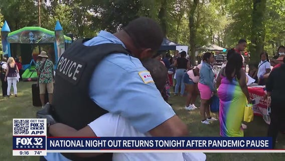 National Night Out events return to Chicago area after being nixed by COVID