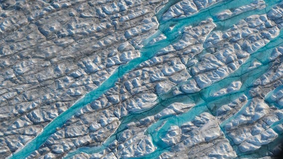 Rain falls atop Greenland's ice sheet for first time on record