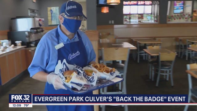 Chicago-area Culver's restaurants raising money to support police