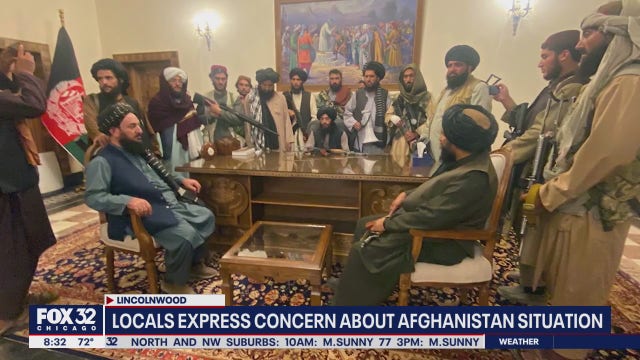 Local Afghan-Americans express concern for relatives stuck in Kabul