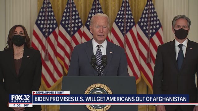 Biden focusing on rescues in Afghanistan; US helicopters picking up Kabul evacuees