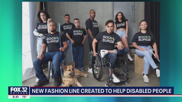 Social Surge: New fashion line created to help disabled people