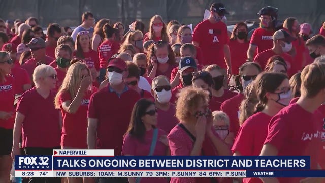 Naperville teachers, district continue to negotiate ahead of potential strike