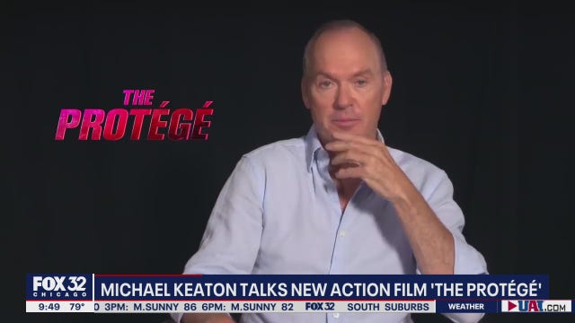 Michael Keaton talks new action film 'The Protégé'