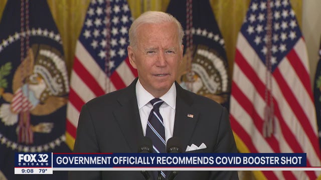 Biden announces COVID booster shots for Americans; nursing home staff now required to get vaccine