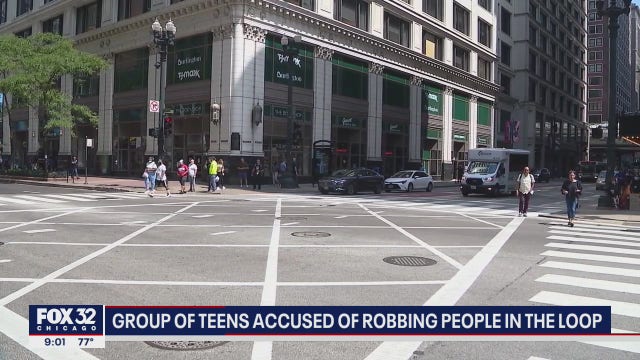Chicago police: Groups of teens attacking, robbing pedestrians in Loop