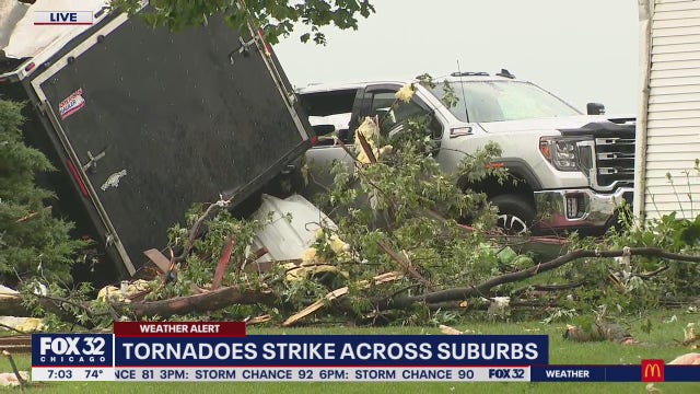 NWS confirms 6 tornadoes as severe weather wreaks havoc on northern Illinois