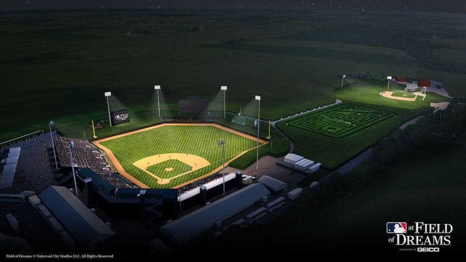 Fans flock to Iowa for MLB's second annual Field of Dreams game