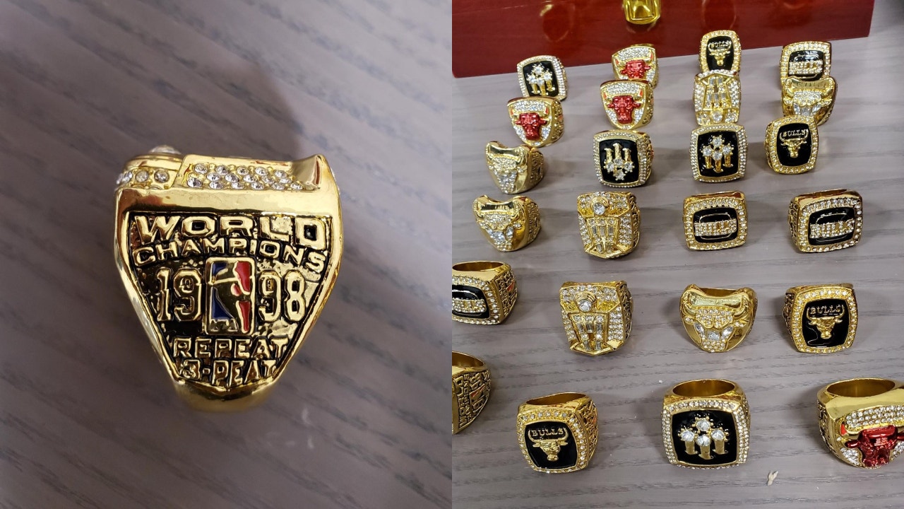 Fake Championship Sports Rings Seized In Chicago FOX 32 Chicago   Fake Rings 