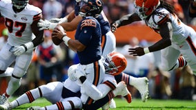 Cleveland Browns sack Chicago Bears rookie quarterback Justin Fields nine times in 26-6 win