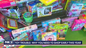 Expect toy shortages and higher prices this Christmas, experts warn