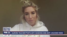 Aurora teacher speaks out against COVID vaccine, masks: 'I am willing to lose my job'