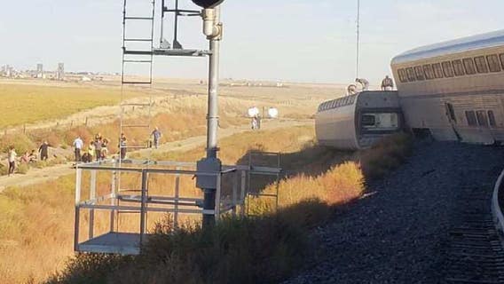 At least three killed, many injured when Amtrak train running from Chicago to Seattle derails