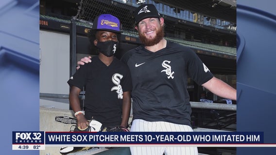 10-year-old White Sox fan goes viral for Craig Kimbrel imitation, gets to meet star pitcher