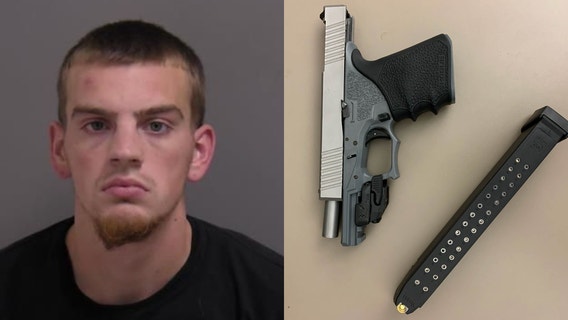 Man charged after Orland Park police find 'ghost gun' during traffic stop