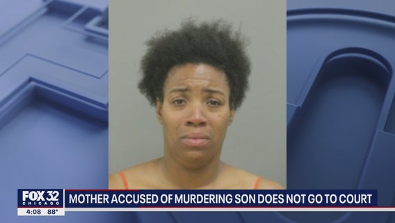 Chicago mom accused of murdering 12-year-old son didn't show up for court