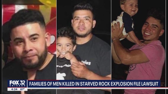 Families of 3 men killed in Starved Rock explosion file lawsuit