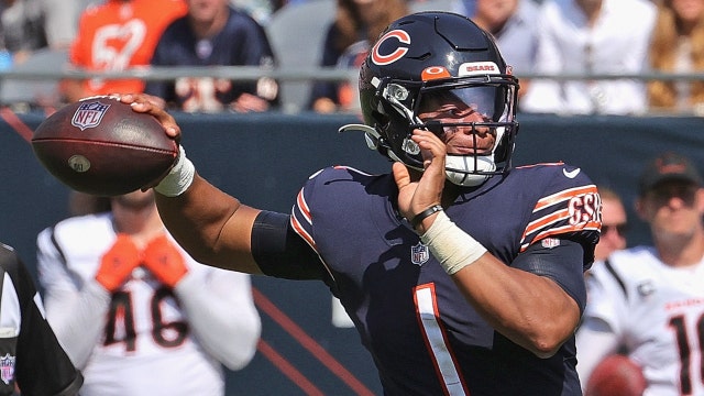 Fields, Bears try to build on progress when Commanders visit