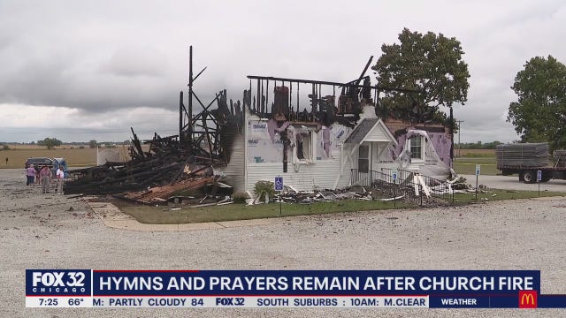 St. Paul Lutheran Church holds Sunday services one week after building burned down