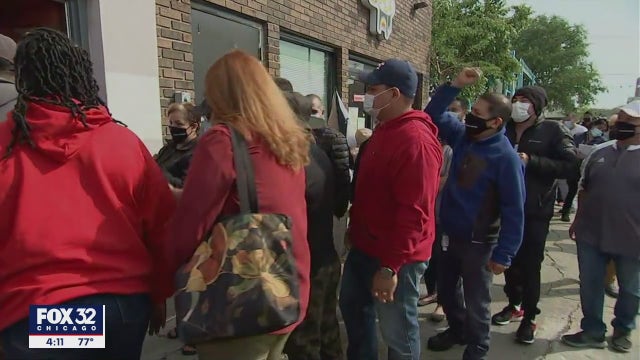 Chicago El Milagro workers say they were locked out of building after protest