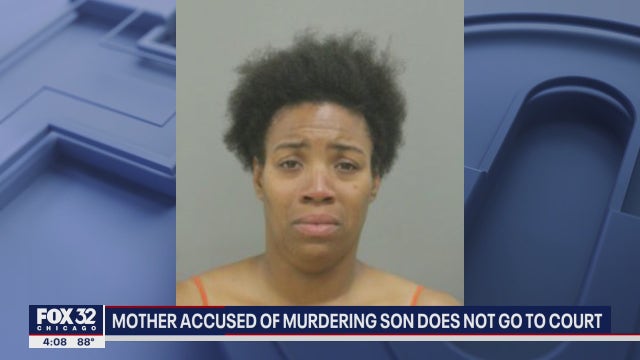 Chicago mom accused of murdering 12-year-old son didn't show up for court