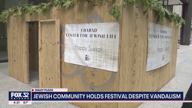 Chicago Jewish Community moves forward with Sukkot celebrations despite vandalism