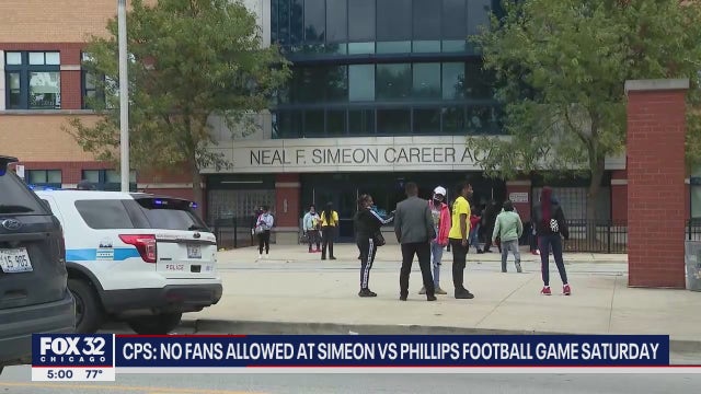 After threats, killings, no fans at rivalry football game