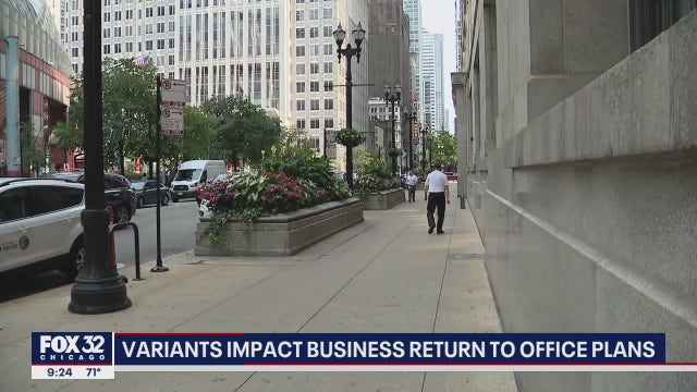Chicago businesses' return to office plan put on hold over COVID concerns