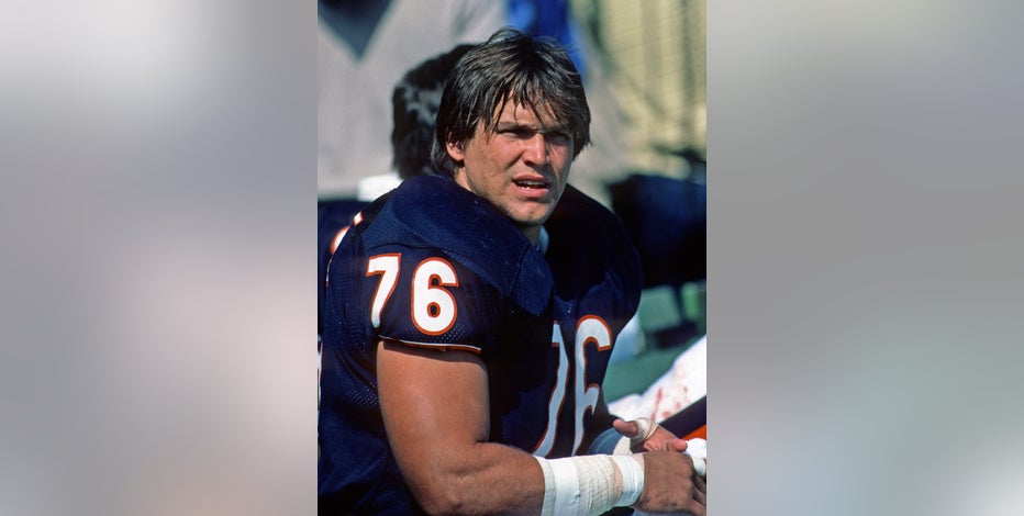 STEVE MCMICHAEL MONGO #76 1985 Bears 8X10 Photo PSA/DNA