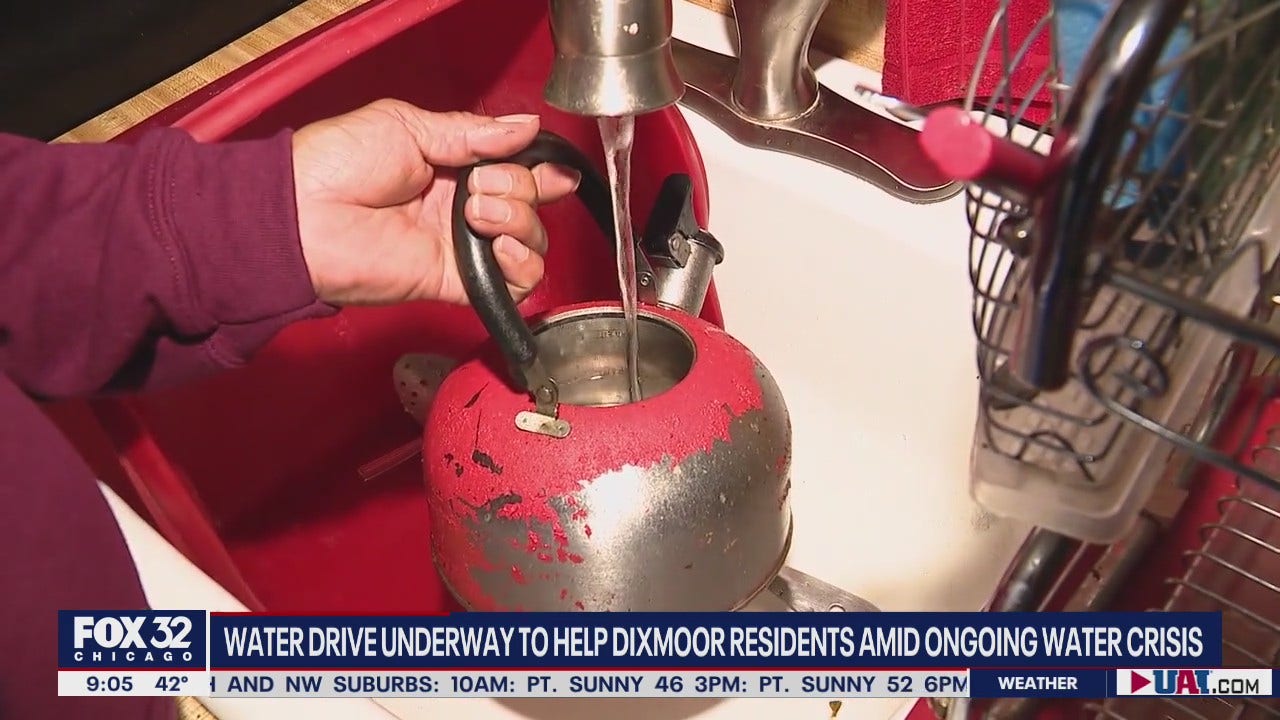 Dixmoor enters 7th day of water woes, neighboring communities pitch in to help - Vimarsana News