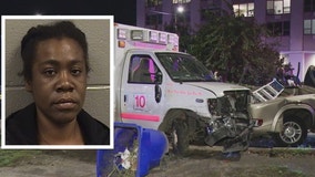 Woman charged with stealing Chicago ambulance, leading police on chase