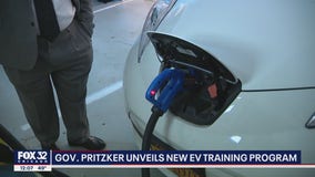 Pritzker unveils new electric vehicle training program