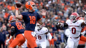 Rutgers edges Illinois 20-14 for its first Big Ten win
