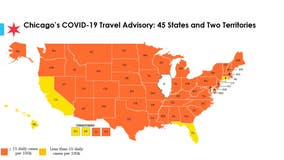 Florida, Hawaii and D.C. removed from Chicago's COVID-19 travel advisory