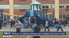 Space to Grow unveils green schoolyard at South Chicago elementary school