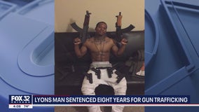 Suburban man gets 8 years for trafficking guns into Chicago