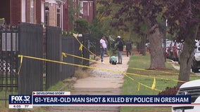 Chicago police fatally shoot man after answering domestic call in Gresham