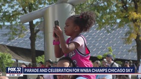 'It means a lot': Young girls inspired by Chicago Sky championship win