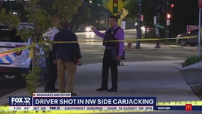 Driver shot after refusing to hand over keys in one of three carjackings overnight in Chicago