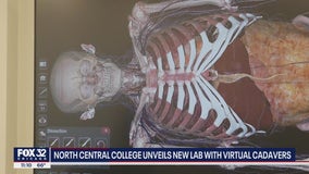 North Central College unveils new lab with virtual cadavers