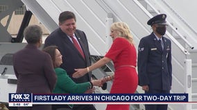 First lady Dr. Jill Biden visiting Chicago for 2-day trip