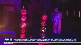 Frankfort Halloween display is a monster mash