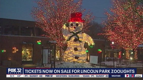 Tickets go on sale for the popular Lincoln Park ZooLights