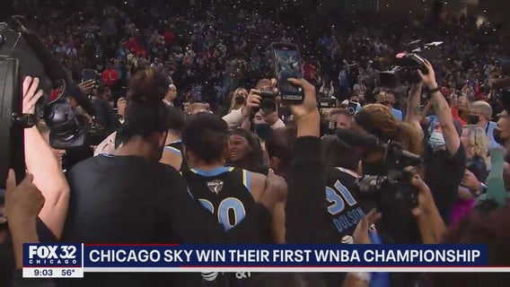 Chicago Sky fans on cloud nine after team wins WNBA championship