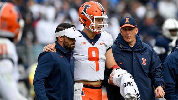 Illini QB Artur Sitkowski out for season with broken arm