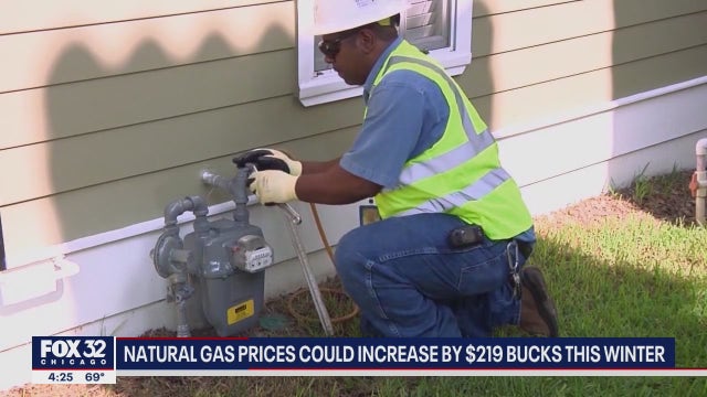 Natural gas prices could increase by hundreds of dollars this winter in Chicagoland