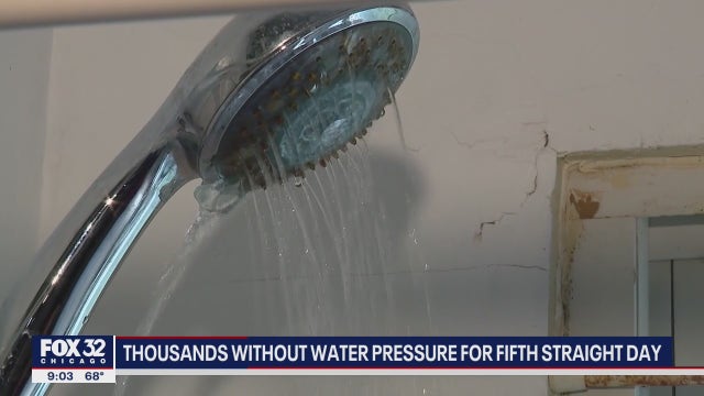 Thousands without water pressure for 5th straight day in Dixmoor